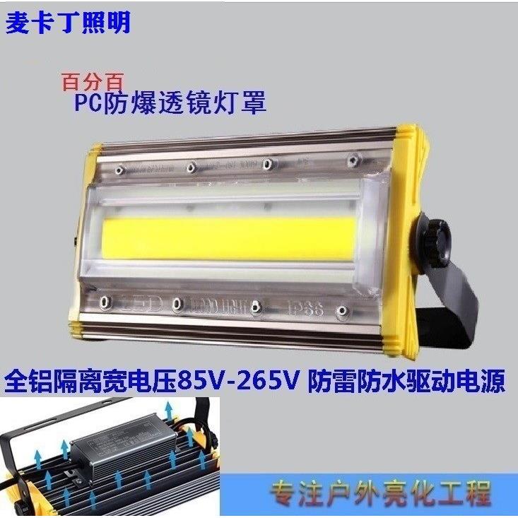 户外110V220V投光灯 市电七彩射树灯照树灯泛光补光灯 低压船用灯