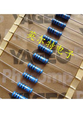 台湾YAGEO国巨金属膜电阻 3W 10R 3W 10欧 3W10ohm 1% 体积5*15mm