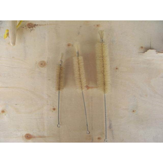 大号 中号 小号 试管刷 量筒刷 容器刷 猪鬃毛刷  清洁洗涤用刷子