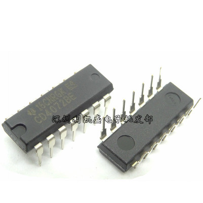 直插 CD4027BE/HCF4027/HEF4027 双J-K主从触发器 DIP-16 全新
