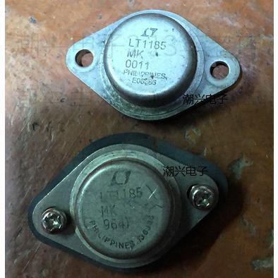 LT1185MK LT1185 三端稳压可调管 进口拆机原装原字 铁帽铁壳管