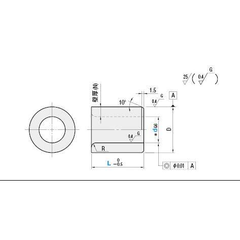 定位销用衬套　直柱型JBA JBAN JBAC JBAM JBAMN JBAMCJBA20-20