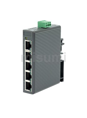 米思米 10/100M网速5/8端口工业用集线器 MISUMIIESH-MB205-R