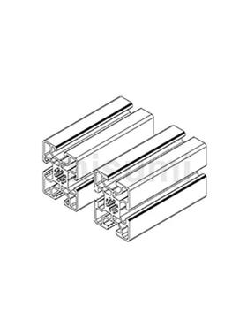 经济型 米思米 欧标45型材 槽宽10mm  KLCF10-4560-4000 MISUMI