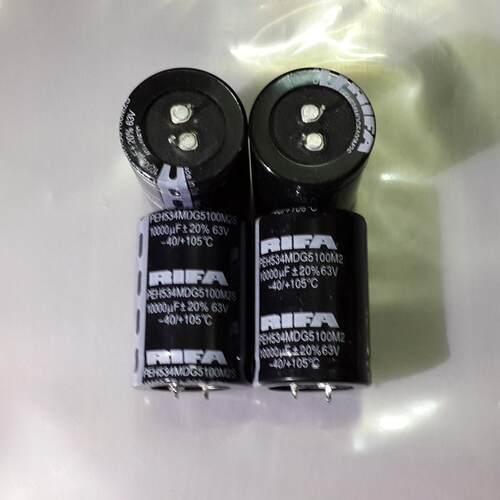拆机RIFA PEH534系列电容 63v10000uf发烧音频滤波电解电容