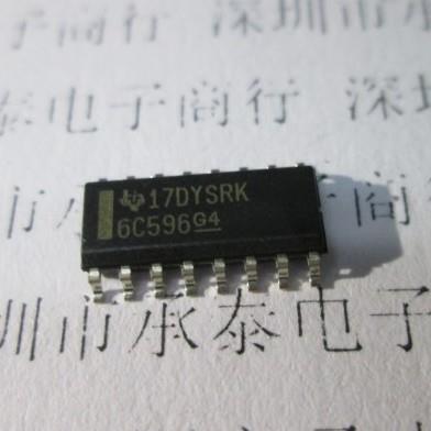 移位寄存器 TPIC6C596DR TPIC6C596D 6C596 SOP16 全新进口原装
