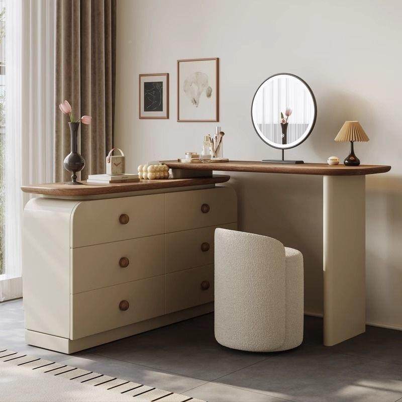 中古风梳妆台带抽屉法式妆台化体妆桌实木收纳一1油简梳约斗奶柜,住宅家具,梳妆台/桌,淘宝优惠券,粉丝福利购,淘宝优惠卷