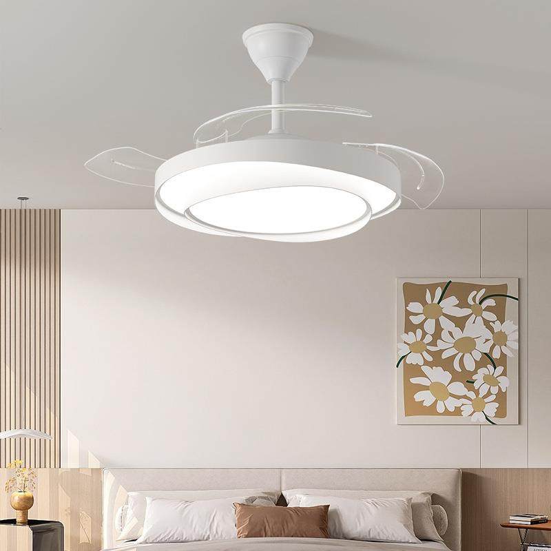 静餐厅风灯卧室奶油扇825风格隐形音吊扇灯全光谱护眼客风厅带灯,家装灯饰光源,风扇灯,淘宝优惠券,粉丝福利购,淘宝优惠卷