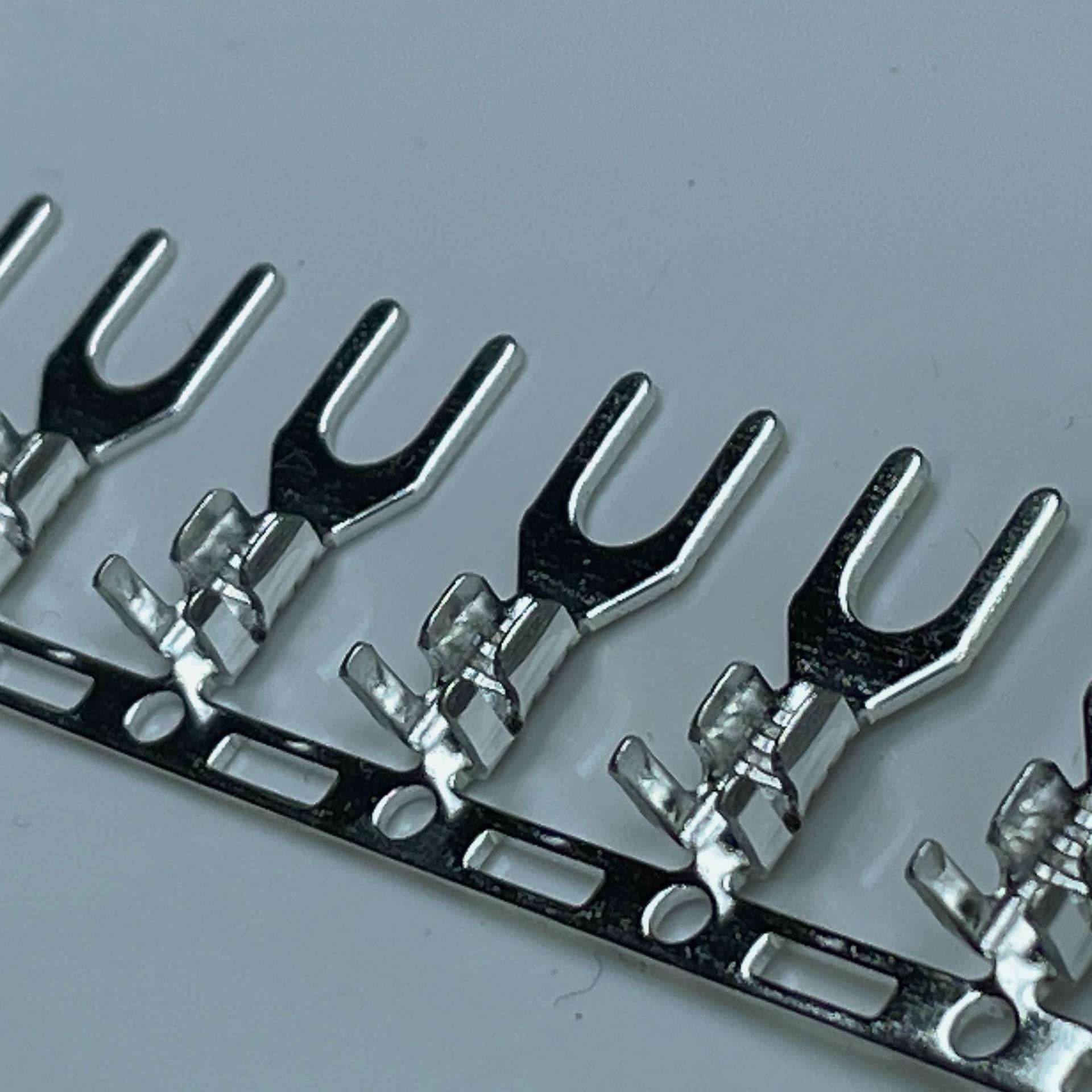 4.2叉型接线厚0.7UT4.2冷接线端子压横带接线片电OBY热端子4K/卷