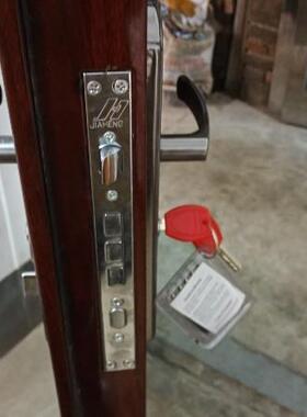 盗门整套锁具套装无0OPj防加厚锁心全锁体套大通用型家用门锁双快