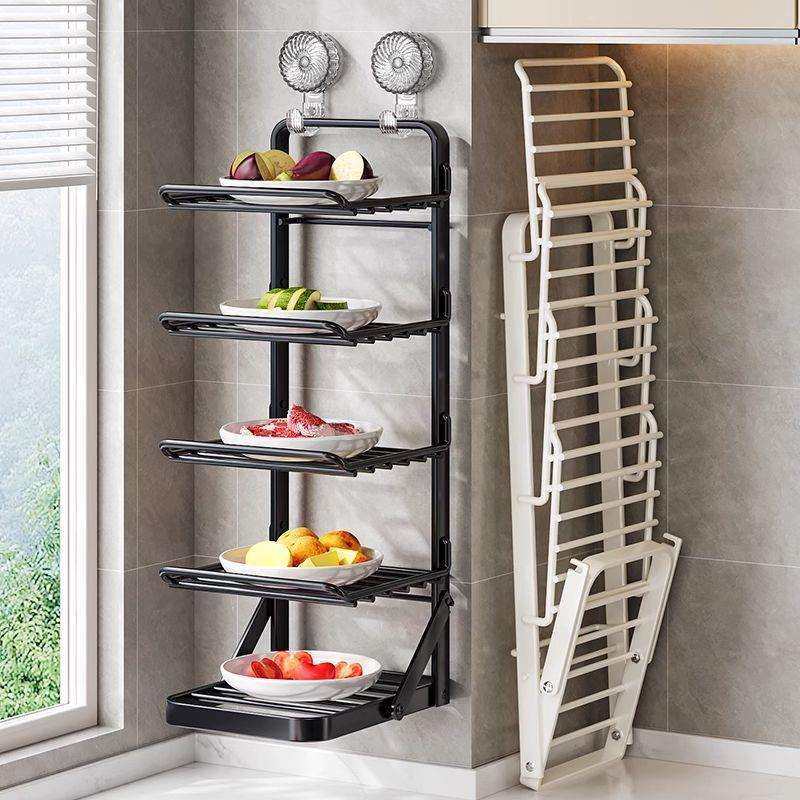 厨吸房备菜0zwME8E8多置物架配菜盘多盘功能壁挂家用层可折叠台面,厨房/烹饪用具,抹布架/厨房清洁收纳架,淘宝优惠券,粉丝福利购,淘宝优惠卷