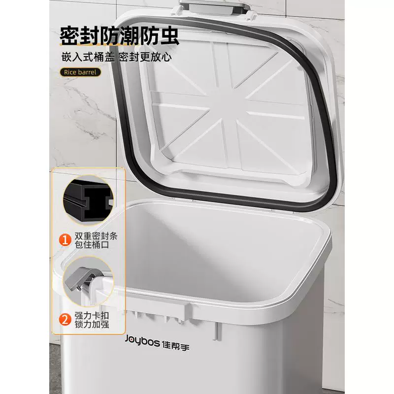 狗食密封桶40斤50猫粮储存桶宠物
