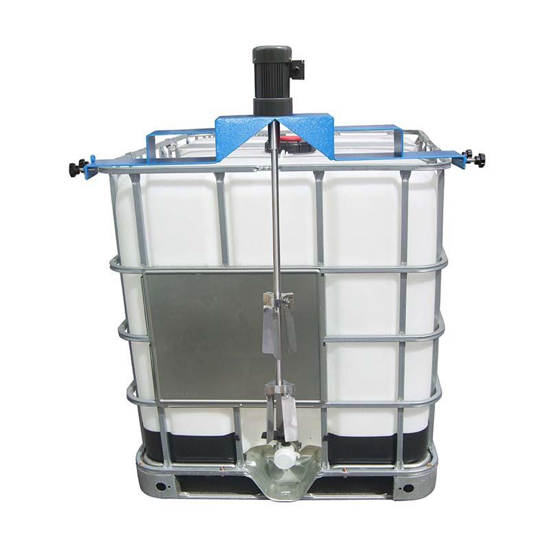 I吨桶搅拌器电动立式04不锈钢气动搅拌机化工液体搅拌器混合机