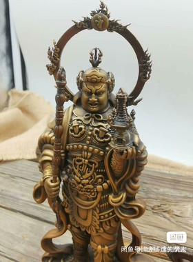 15CM毗沙门天热着色 唐密东密真言宗十二天之毗沙门天热着色