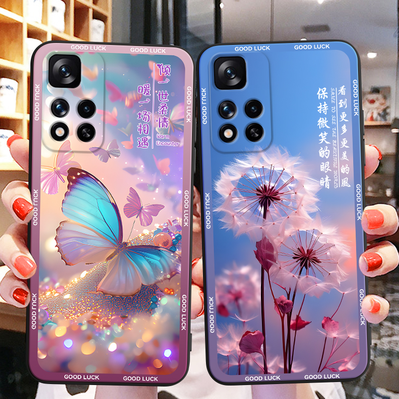 彬彧适用于红米Note114G手机外壳21121119sc新款防摔红米note11/4g网红系21121119sc保护套红米note11/4g可爱