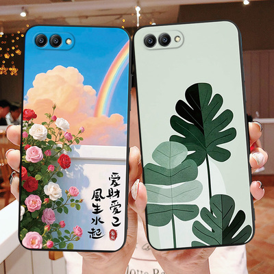 彬彧适用于荣耀v10女神款huawei手机保护套bkl-al20简约外壳。荣誉v10软胶bkl-tl10全包5.99寸防摔honorv20潮