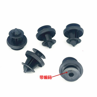 适用特斯拉ModelY ModelS ModelX Model3 叶子轮眉外饰板卡扣卡子