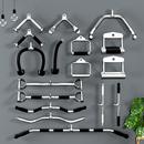 高位下拉把手型器械配件大飞鸟健身器材龙门架配件划船拉力杆V型D