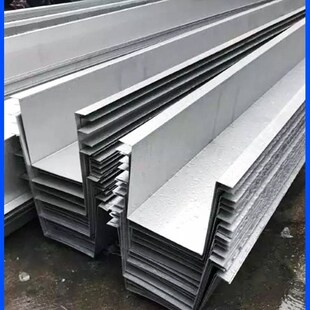 不锈钢天沟雨h水槽别墅屋檐雨水管金属导水槽定制钢结构型排水槽