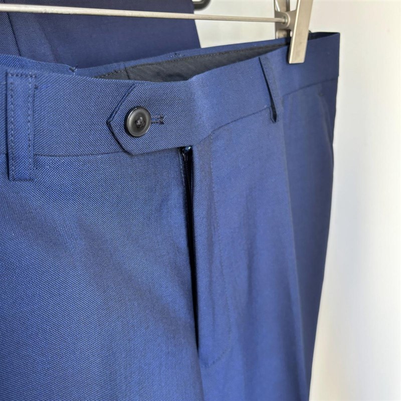 70%精纺纯羊毛 1900+ 薄款 男士垂感修身商务休闲西装裤休闲裤子