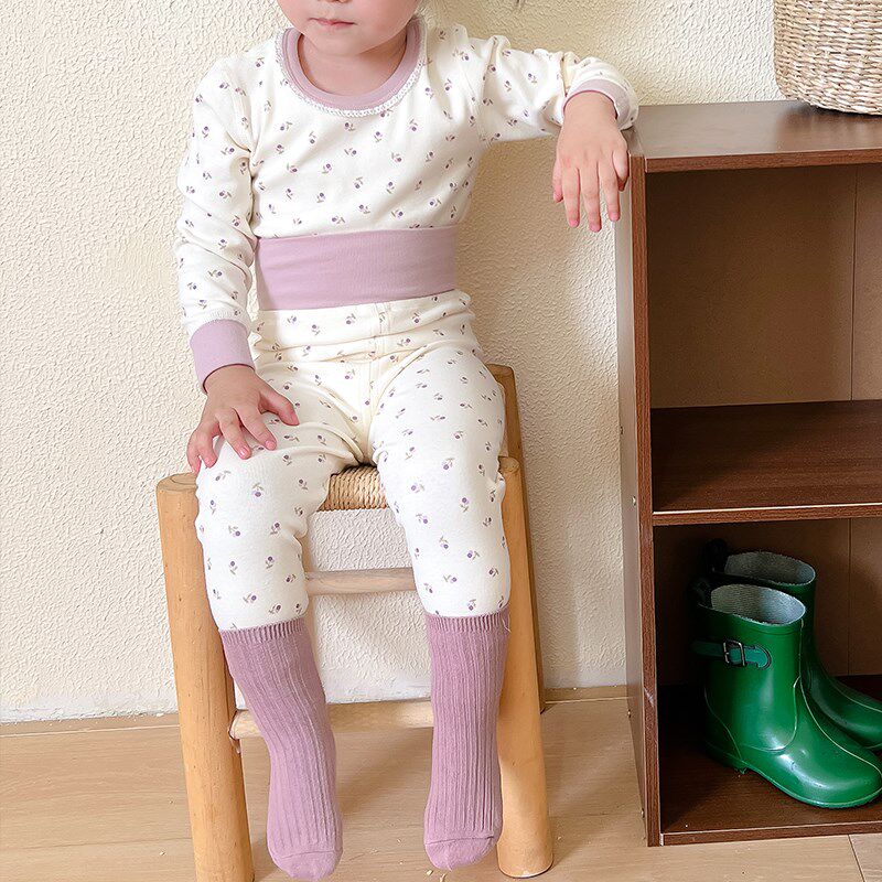 儿童秋衣秋裤套装女童加厚秋季家居服保暖内衣棉毛衫女宝宝秋冬款