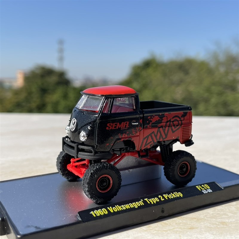 1:64大众T1小货车 合金汽车模型