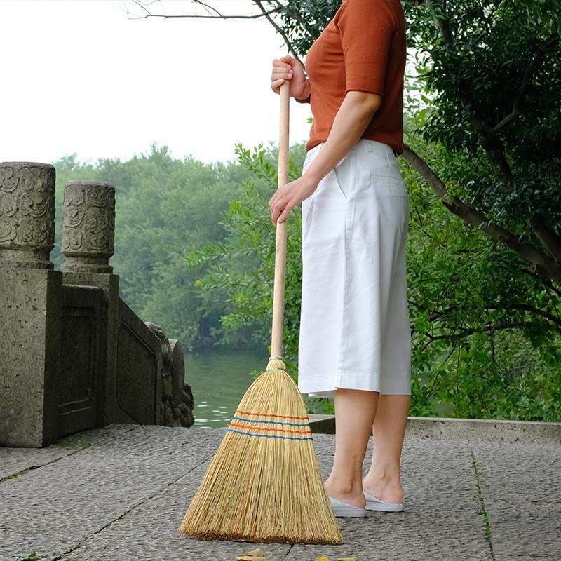 室外扫院子大扫把家用p扫花园长柄大扫帚户外庭院草坪树叶扫地笤