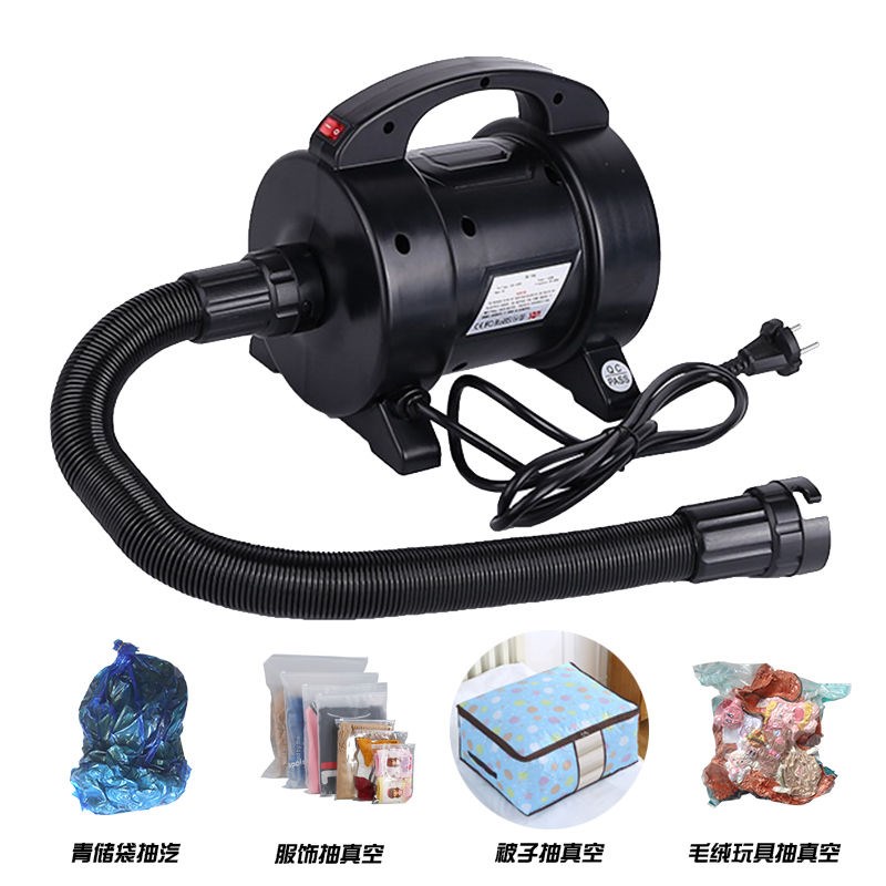 橡皮艇真空气泵纯铜家用青储真空气泵商用抽打帐篷大功率抽气机抽