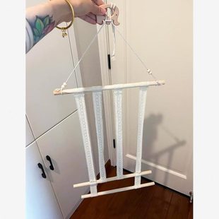 墙上简约宝宝收纳壁挂发夹头箍儿童ins风展示架饰品女生神器整理