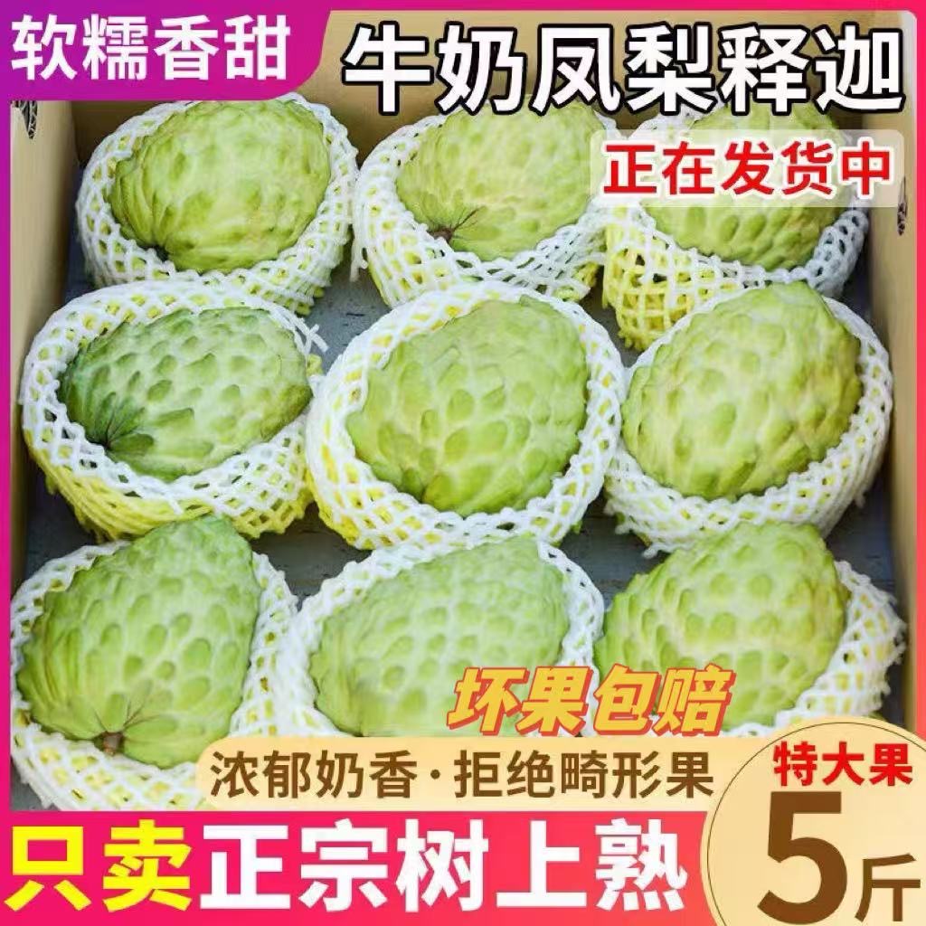 凤梨牛奶释迦林檎果当季应季时令