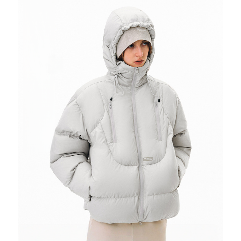 2025年冬季新款短款连帽棉服时尚潮流情侣装设计感宽松保暖外套,女装/女士精品,棉衣/棉服,淘宝优惠券,粉丝福利购,淘宝优惠卷