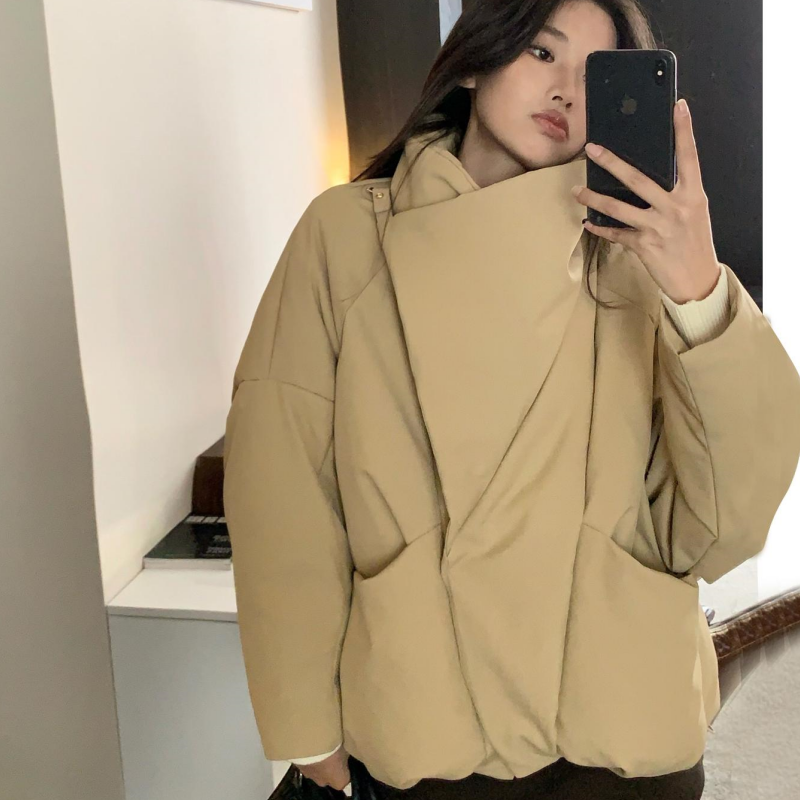 2025年冬季新款大翻领棉服女宽松加厚面包服外套时尚高级感棉衣,女装/女士精品,棉衣/棉服,淘宝优惠券,粉丝福利购,淘宝优惠卷