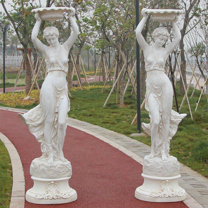 欧式大型户外迎宾人物雕塑酒店大厅别墅花园复古艺术装饰花盆摆件,家居饰品,落地摆件,淘宝优惠券,粉丝福利购,淘宝优惠卷