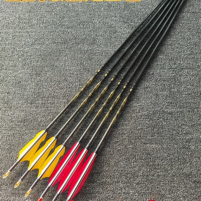 战鸽碳箭之云雀火鸡真羽千六直度适合美猎传统弓图片