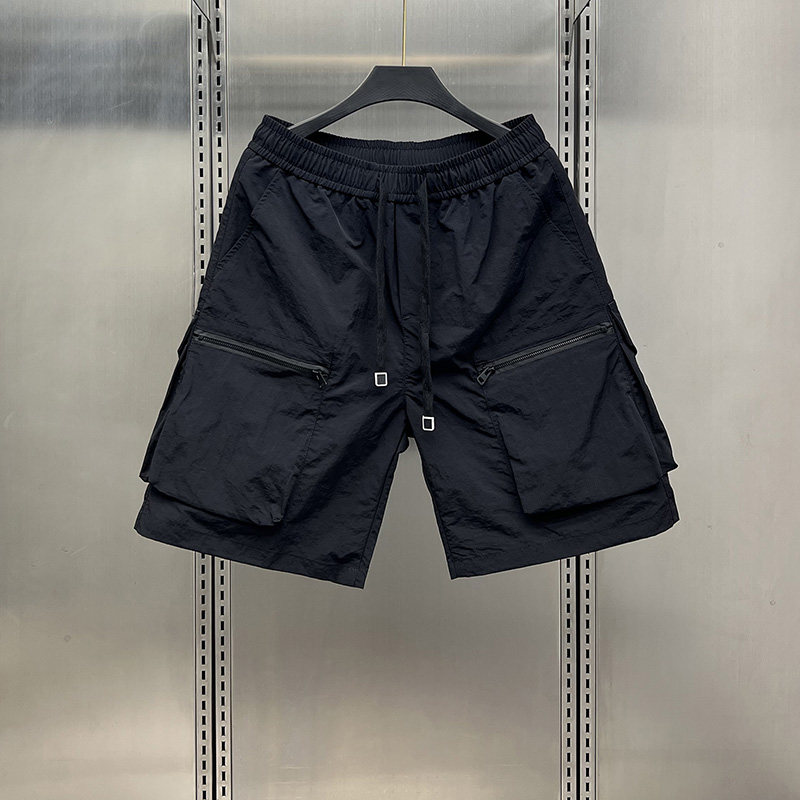 夏季速干多口袋薄款纯色简约宽松工装短裤男士五分休闲潮牌运动裤,男装,短裤,淘宝优惠券,粉丝福利购,淘宝优惠卷