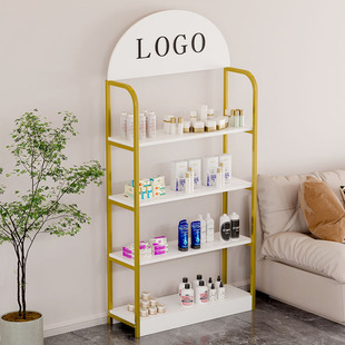 货架展示架多层落地置物架子商场超市礼品化妆品陈列柜轻奢展示柜