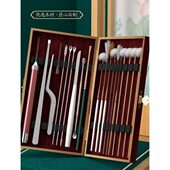 采耳工具套装 专业打挖踩掏油耳朵耳勺神器鹅毛棒毛毛专用全套可视