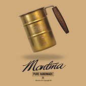 Montma美式 备 复古水杯咖啡杯露营户外茶杯304不锈钢啤酒杯野炊装