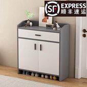 架家用门口防尘多层带门鞋 鞋 柜经济型收纳神器省空间 包邮 香港澳门