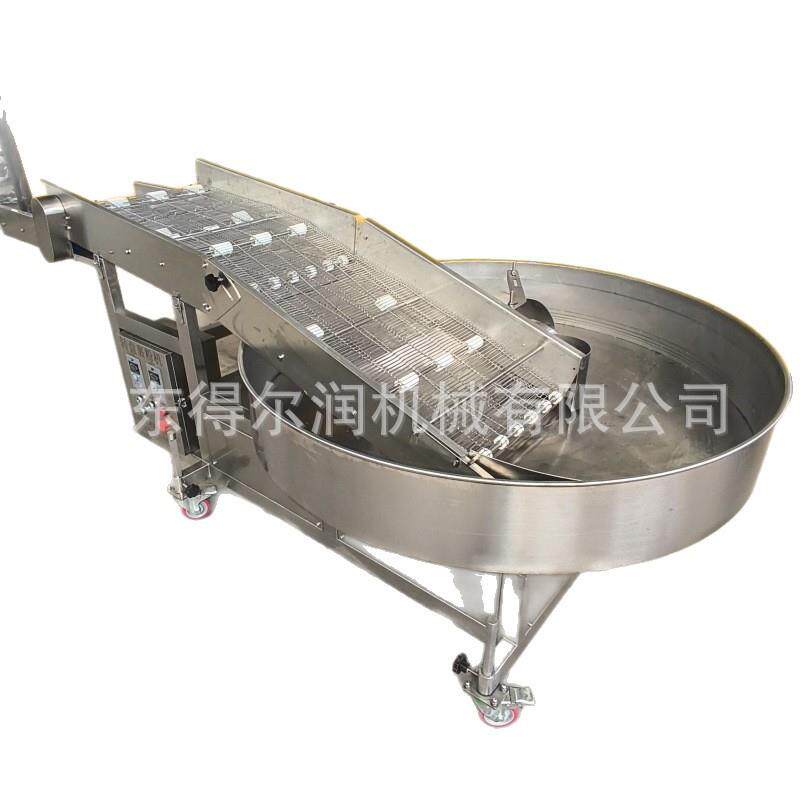 圆盘裹粉机全自动转盘式食品级炸鸡上粉糠设备休闲食品涂层机