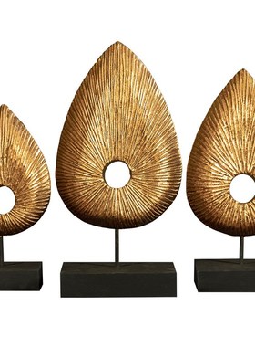 异丽泰式风情家居装饰工艺品东南风格客厅玄关桌面实木木雕摆件