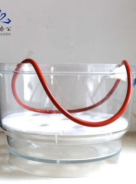 包邮 PC-3型塑料真空干燥器150mm 250mm双抽阀 带压力表 实验用