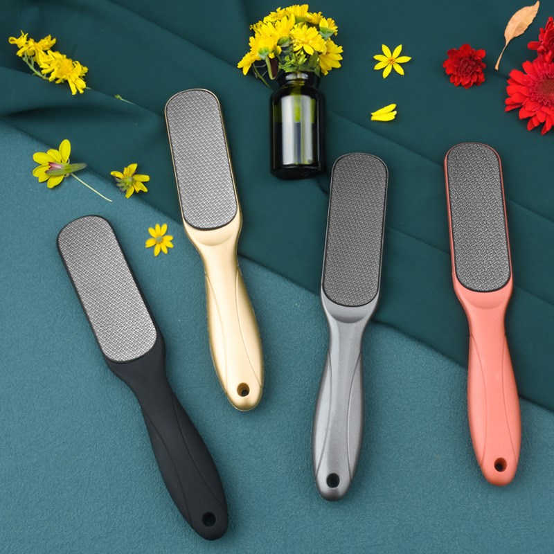 双面搓脚板纳米玻璃打磨脚石底部后跟手动去死皮刀修老茧家用神器