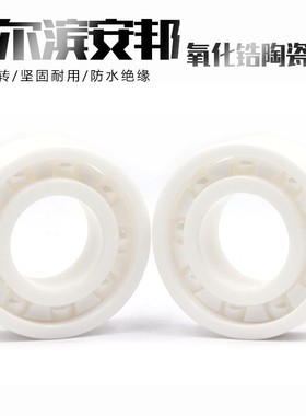 氧化锆陶瓷轴承6200 6201 6202 6203 6204 6205 6206 6207 6208CE