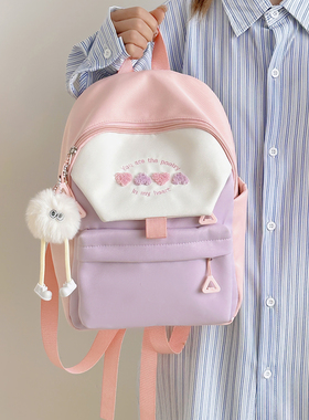 儿童书包女生小学生2025新款小双肩包小巧轻便女孩户外出游小背包