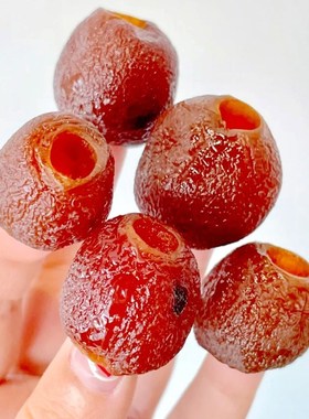 果芳菲空心山楂j球果脯无糖无核无添加特产零食蜜饯无糖精休闲无