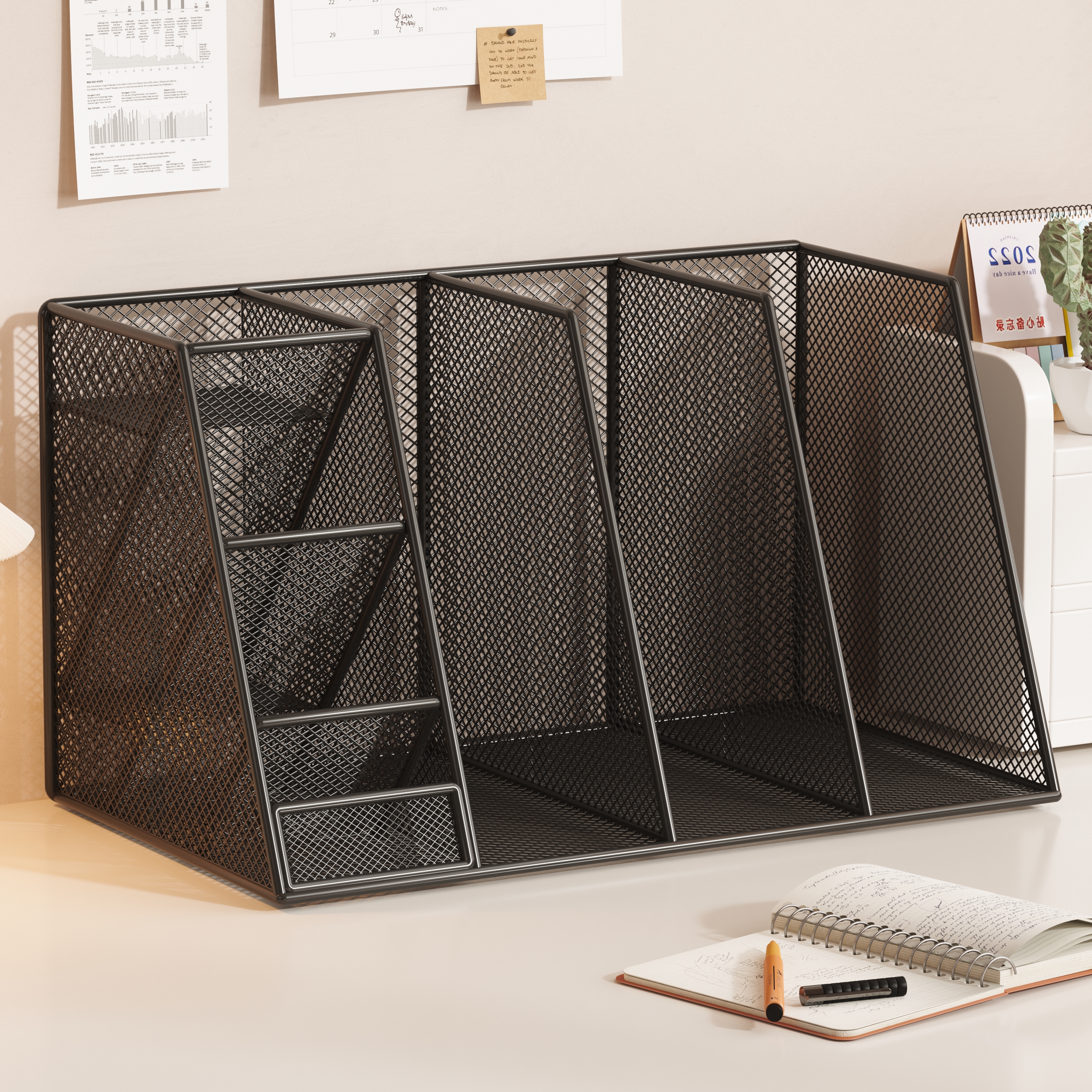 书立架桌面置物架阅读支架书夹挡板看书分隔板读书架绘本看书神器