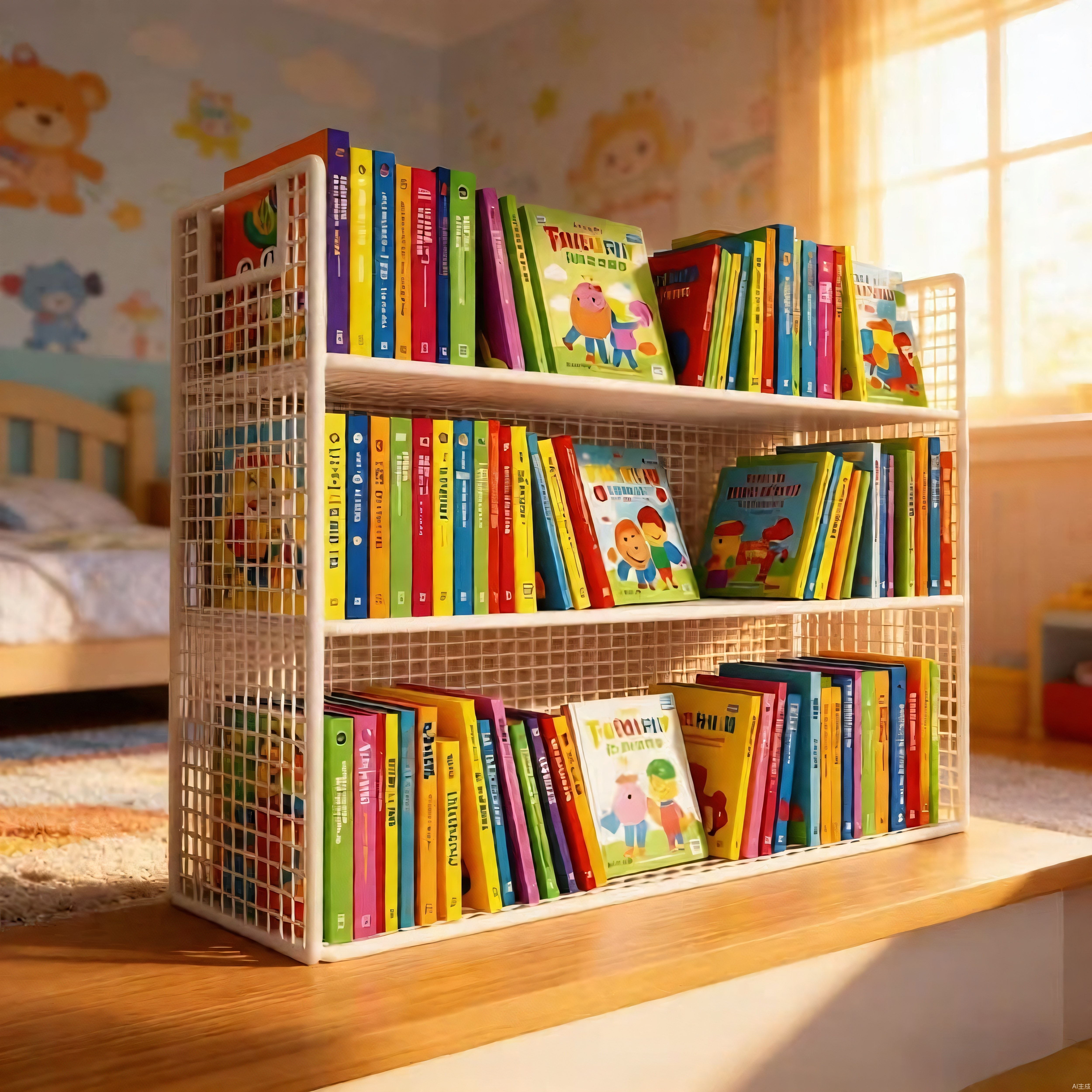 书架置物架桌面收纳架桌上的儿童书桌储物架简易立架绘本架多功能,收纳整理,书桌收纳置物架,淘宝优惠券,粉丝福利购,淘宝优惠卷