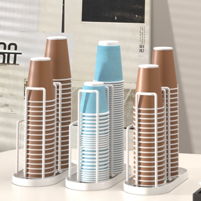 【壁挂式取杯器】一次性纸杯架子