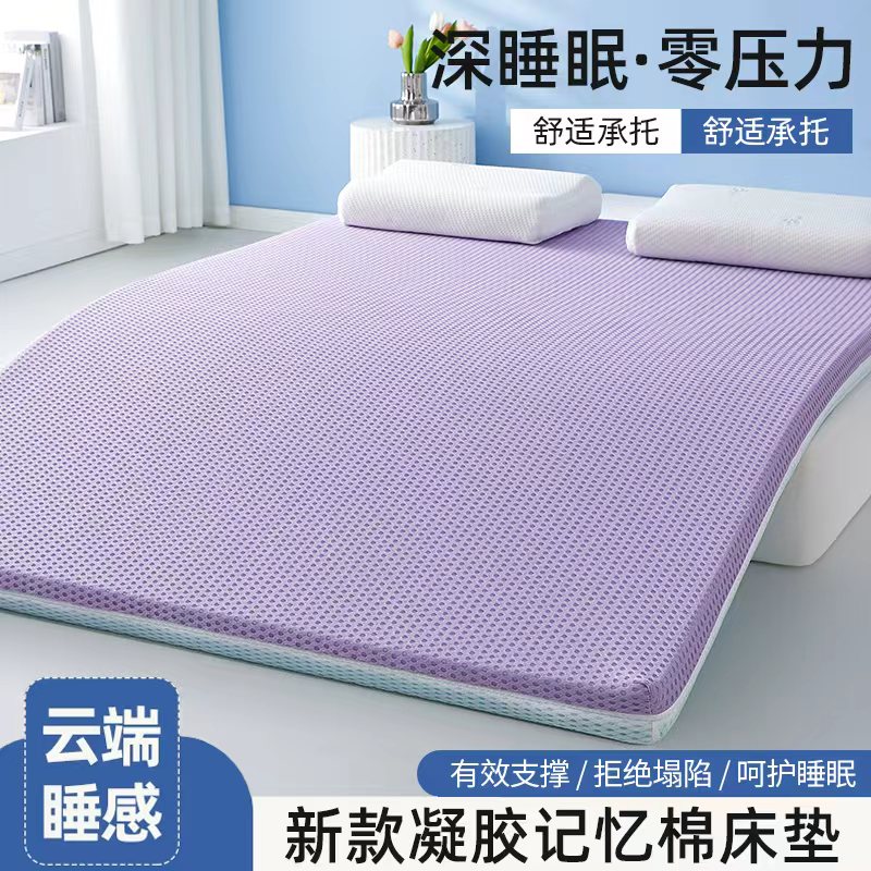 凝胶记忆棉海绵榻榻米床垫褥定制